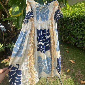 Local designs strapless dress